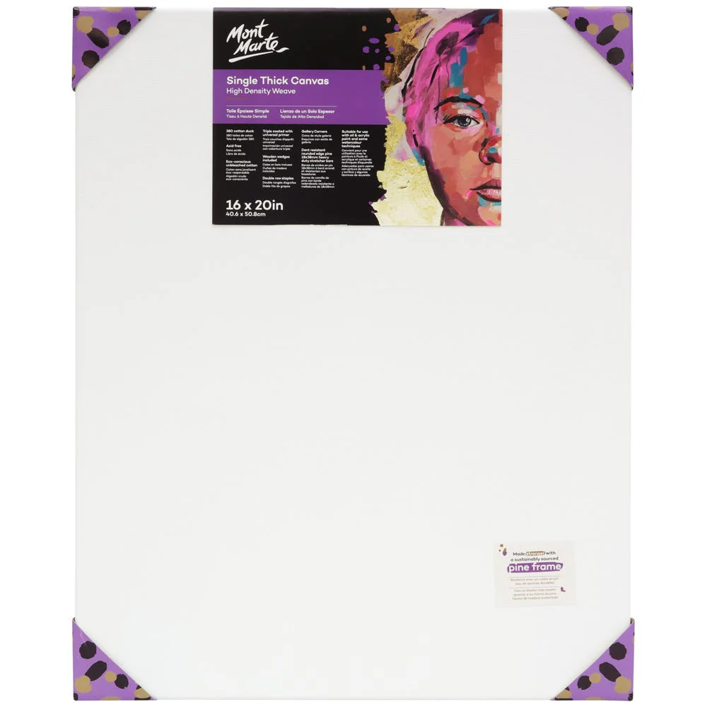 Single Thick Canvas Premium 40.6 x 50.8cm (16 x 20in)