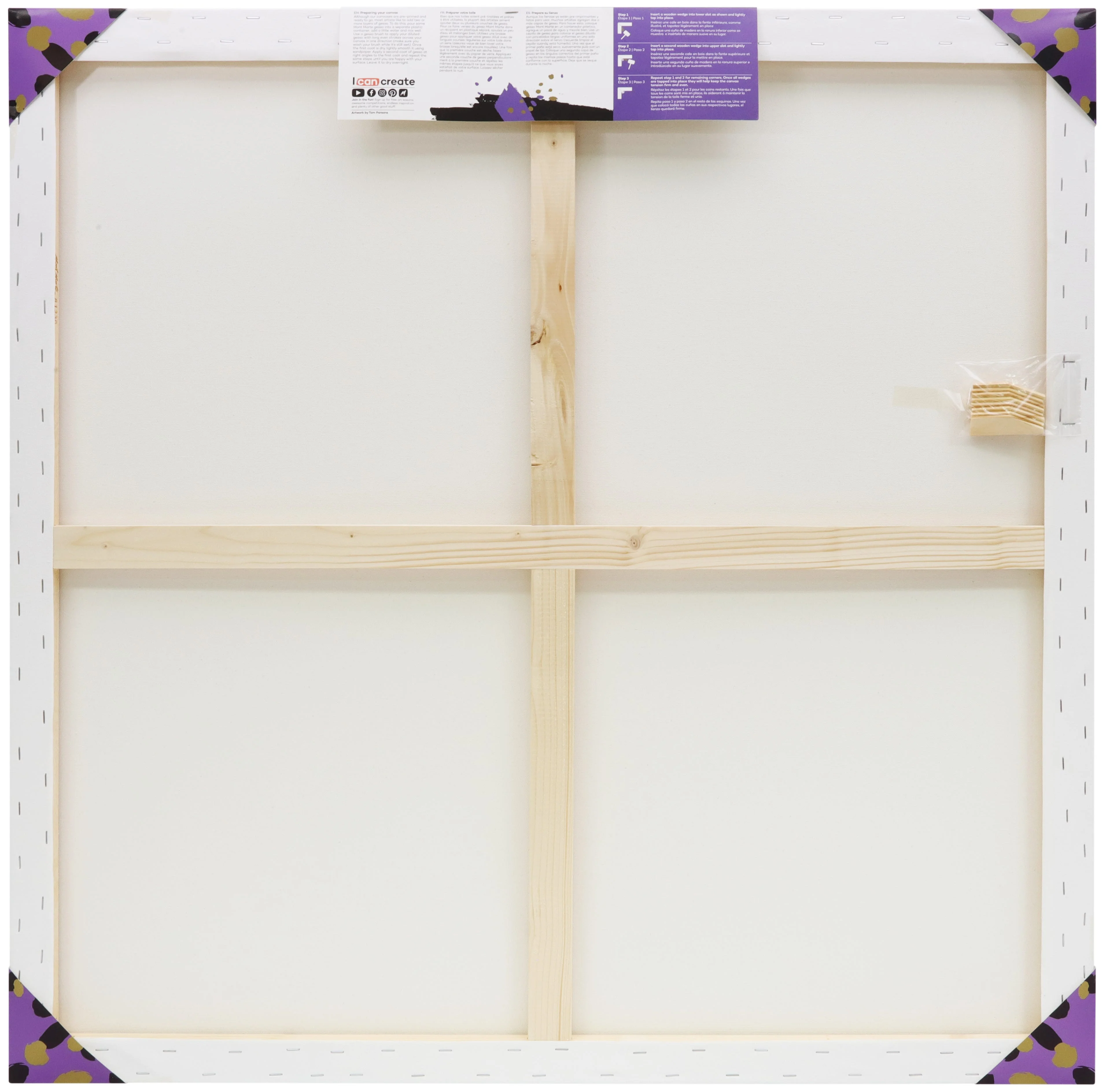 Single Thick Canvas Premium 91.4 x 91.4cm (36 x 36in) - Image 3