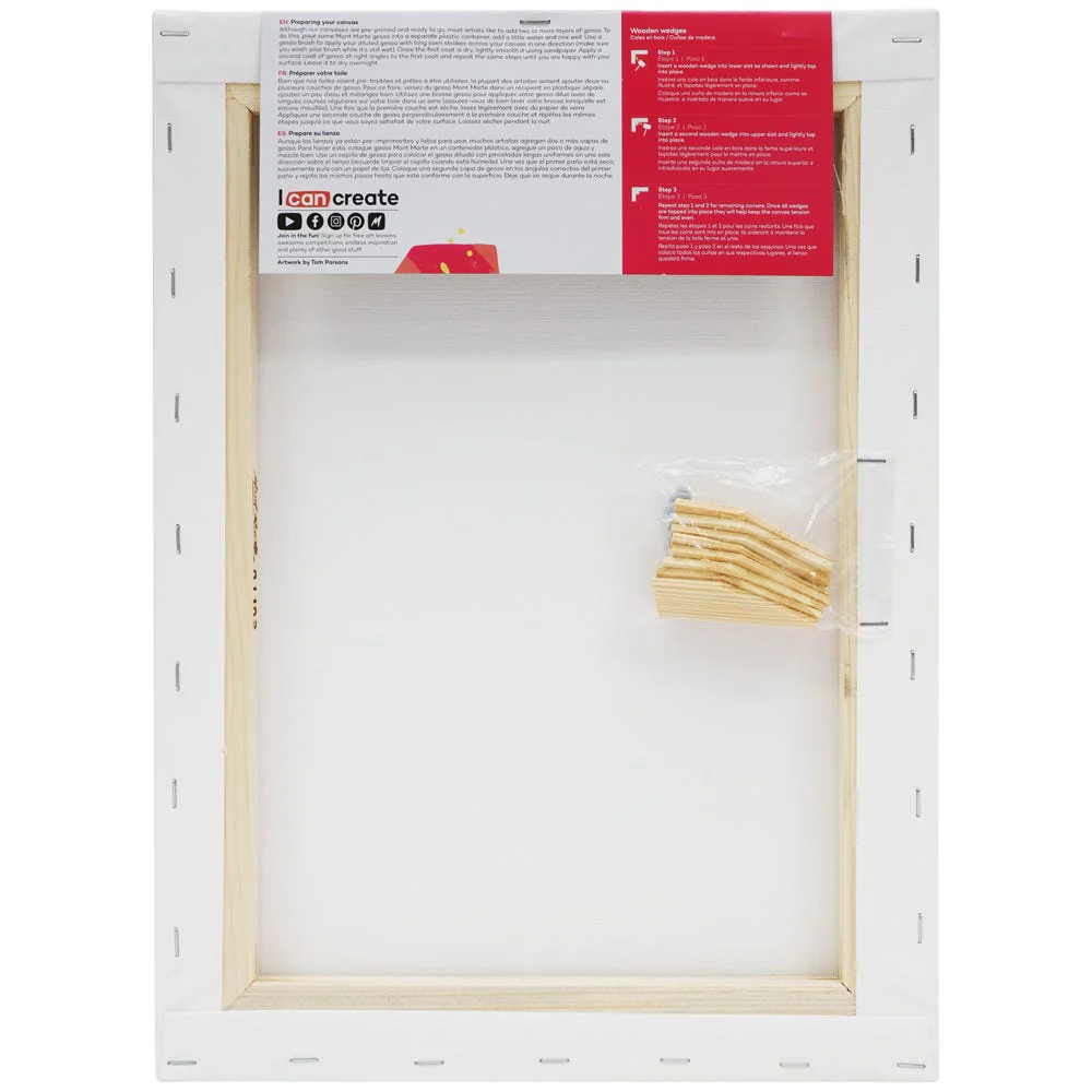 Single Thick Canvas Signature 30 x 40cm (11.8 x 15.8in) - Image 3