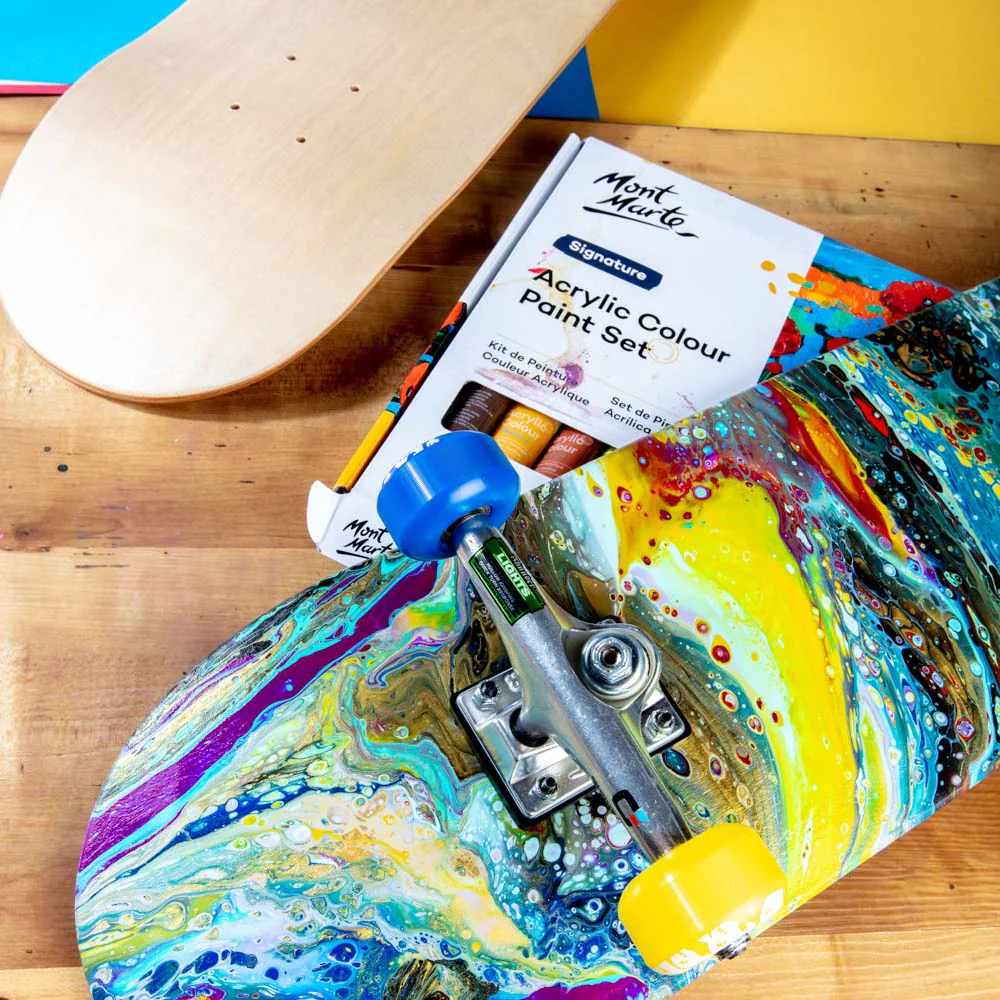 Skateboard Deck Signature 80 x 20cm (31.5 x 7.9in) - Image 8