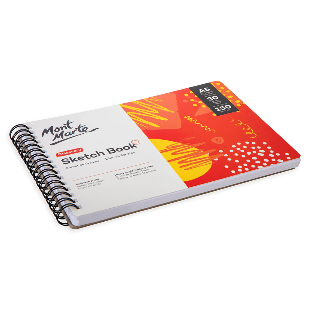 Sketch Book Discovery A5 (5.8 x 8.3in) 30 Sheets 150gsm - Image 2