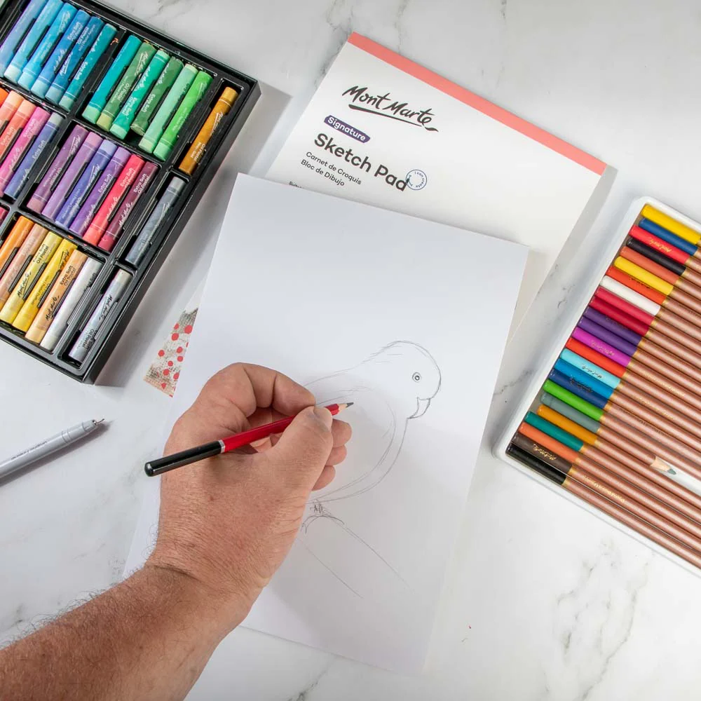 Sketch Pad Signature 150gsm 25 Sheet A4 210 x 297mm (8.3 x 11.7in) - Image 6