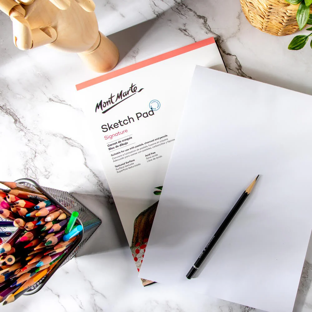 Sketch Pad Signature 150gsm 25 Sheet A5 148 x 210mm (5.8 x 8.3in) - Image 4