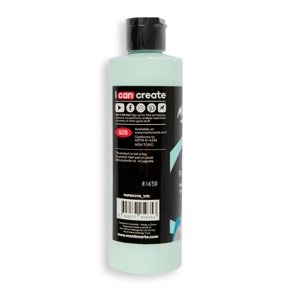 SuperCell Pouring Paint Premium 240ml - Light Aquamarine - Image 4
