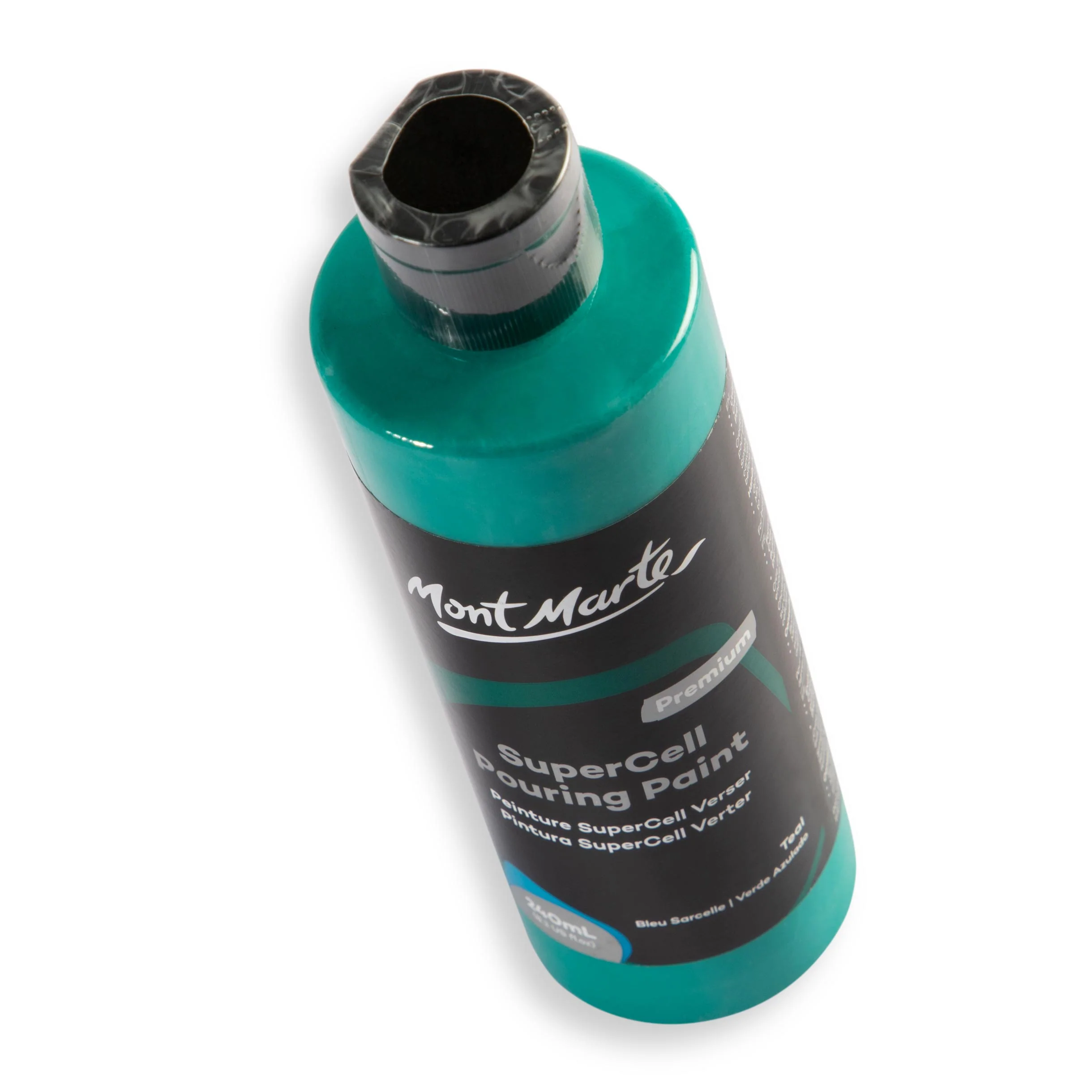 SuperCell Pouring Paint Premium 240ml - Teal - Image 3