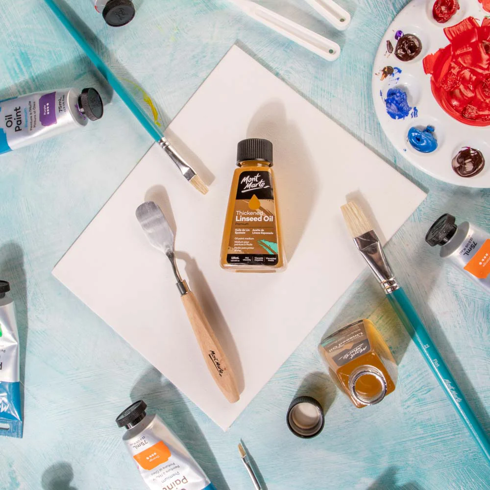 Thickened Linseed Oil Premium 125ml - Image 9