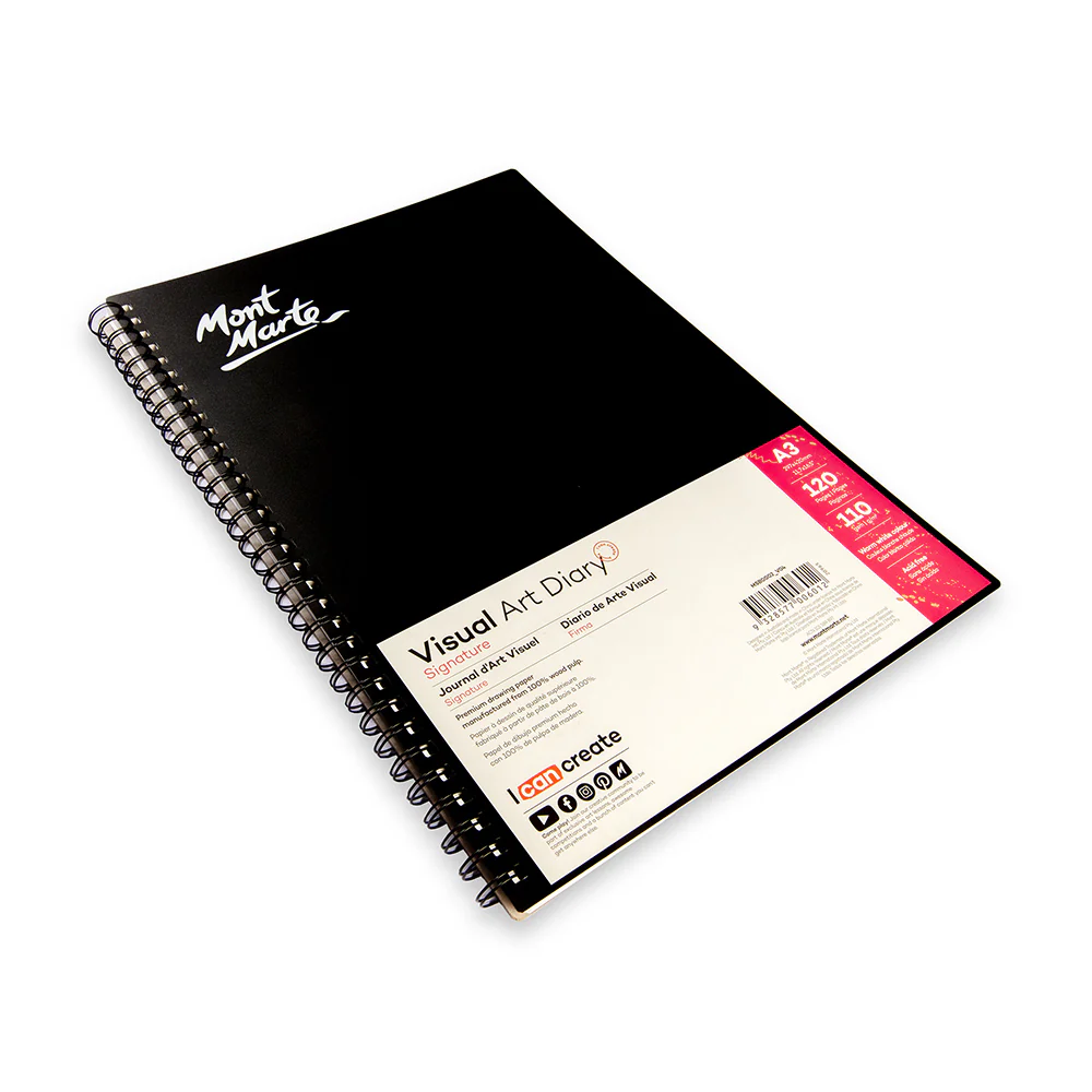 Visual Art Diary Signature 110gsm A3 120 Page - Image 3