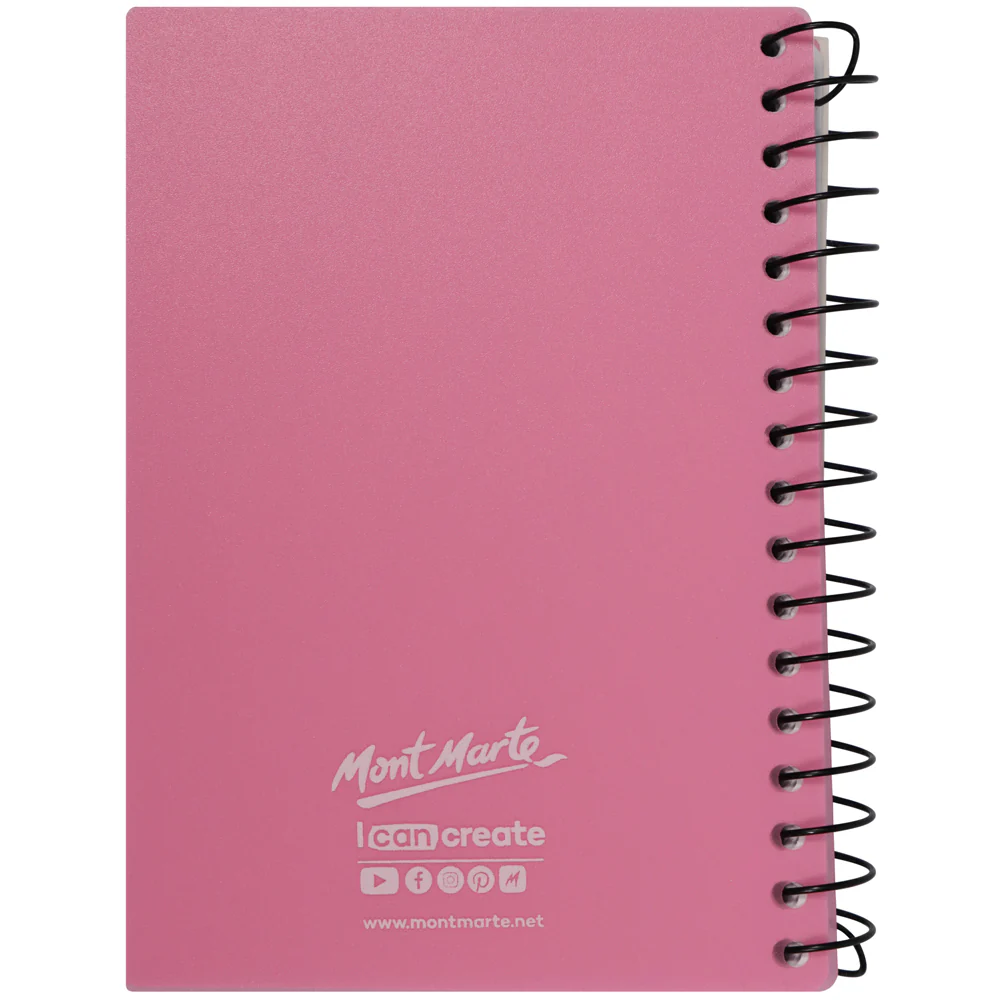 Visual Art Diary Signature A4 120 Pages 110gsm - Pink - Image 2