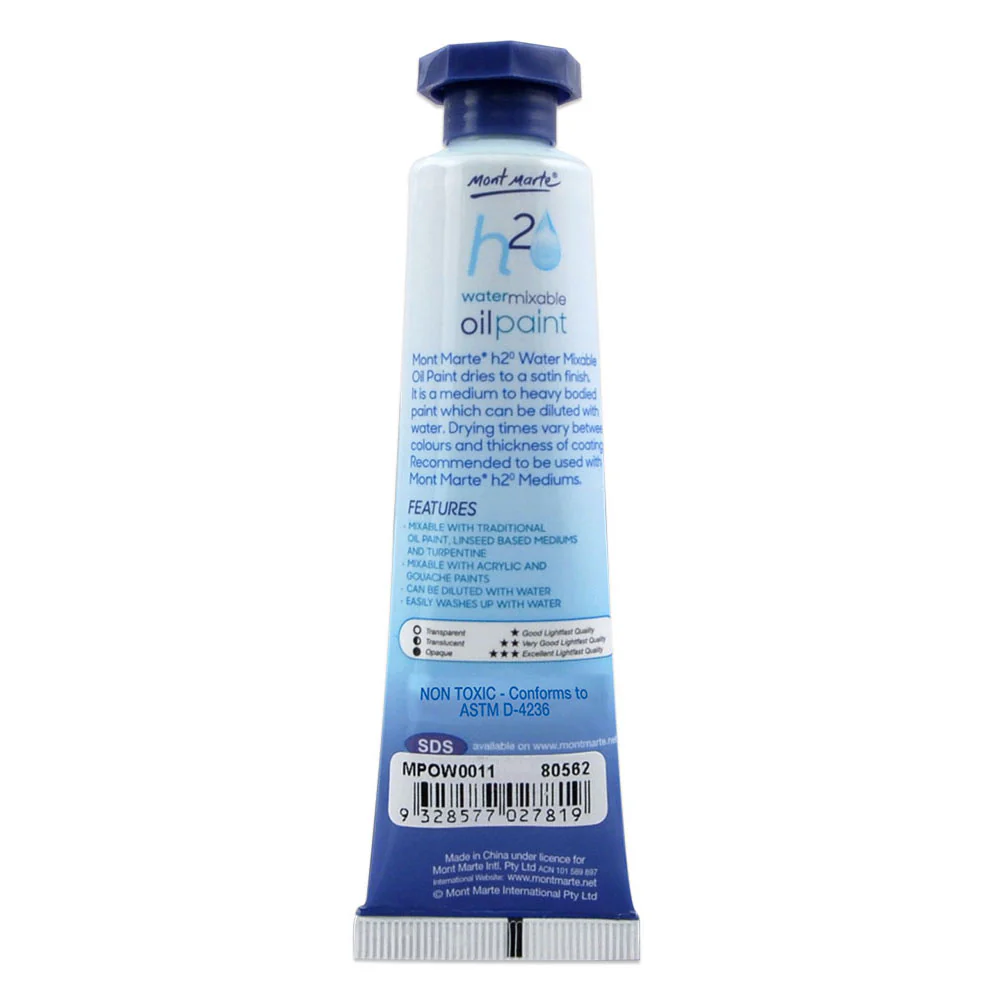 Water Mixable Oil Paint 37ml - Cadmium Red - Image 2