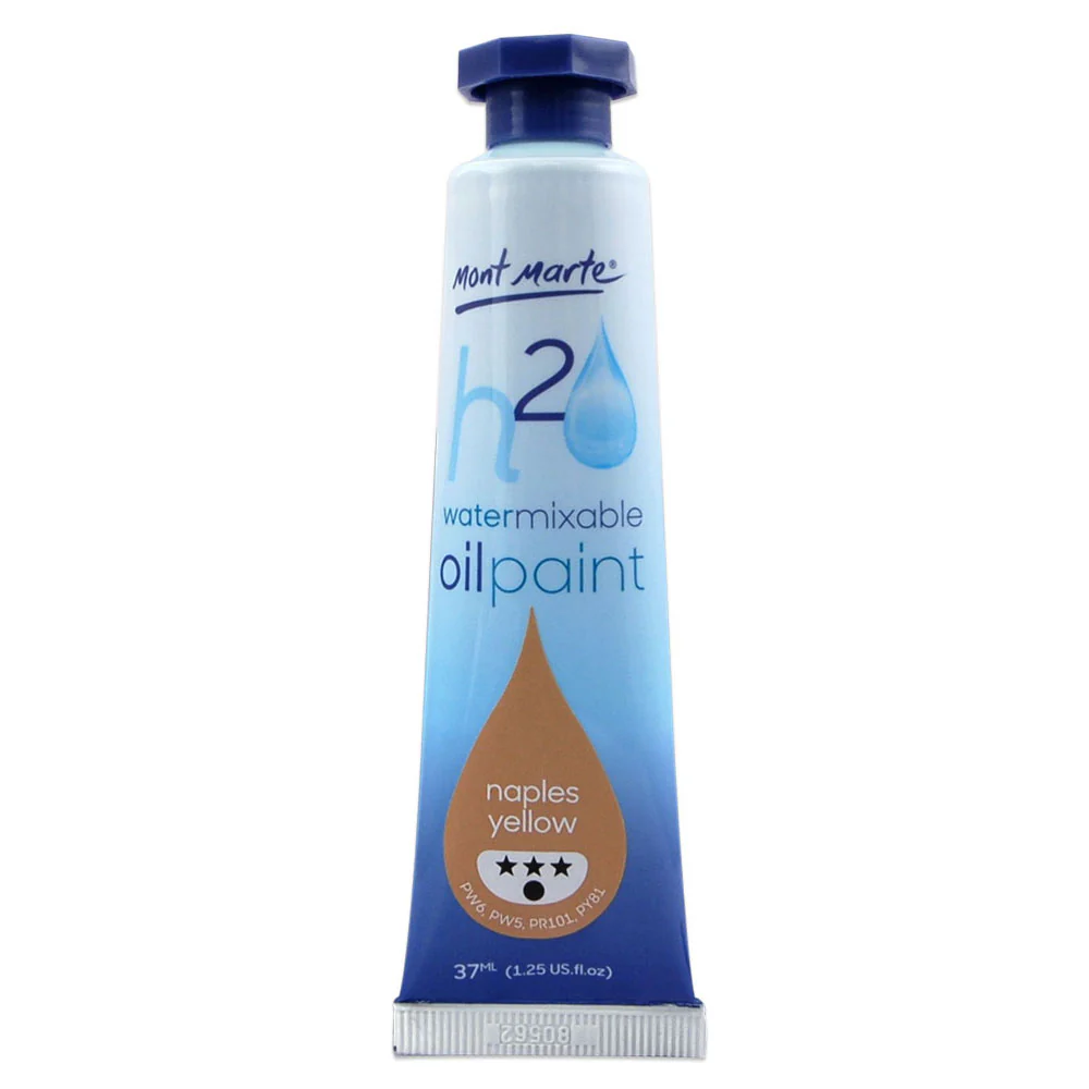 Water Mixable Oil Paint 37ml - Naples Yellow