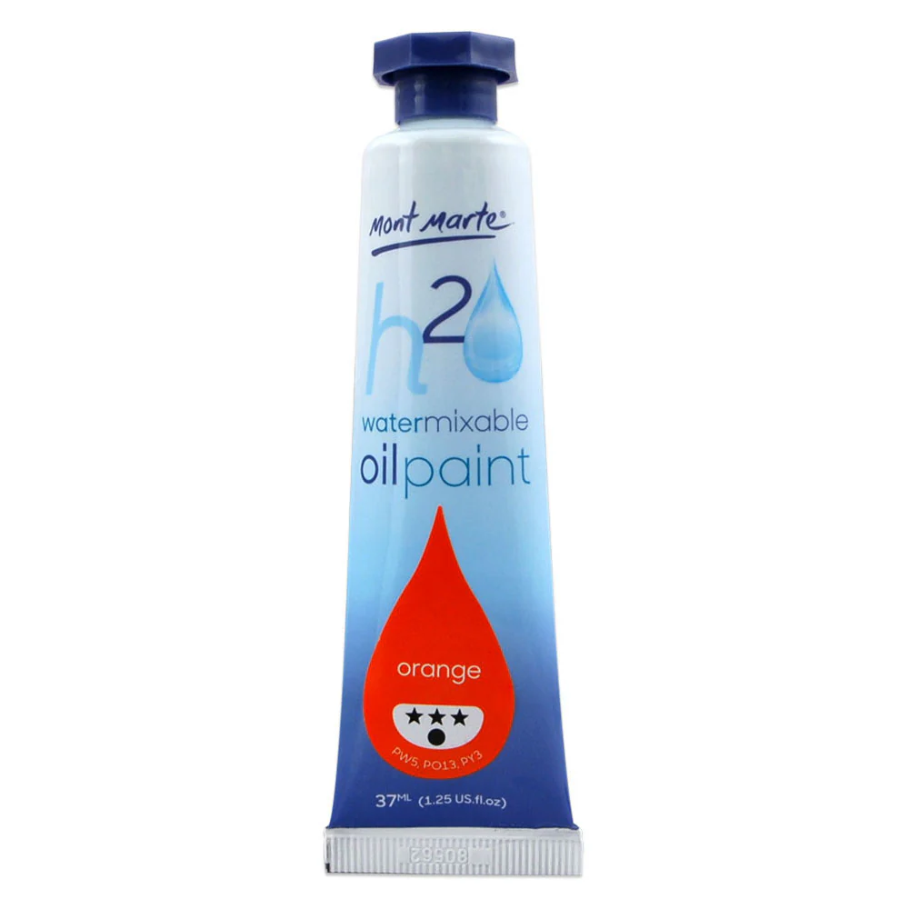 Water Mixable Oil Paint 37ml  - Orange