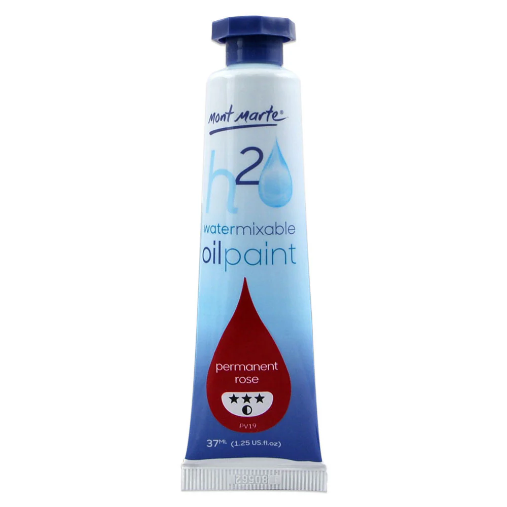 Water Mixable Oil Paint 37ml - Permanent Rose