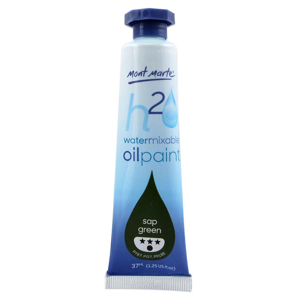 Water Mixable Oil Paint 37ml - Sap Green