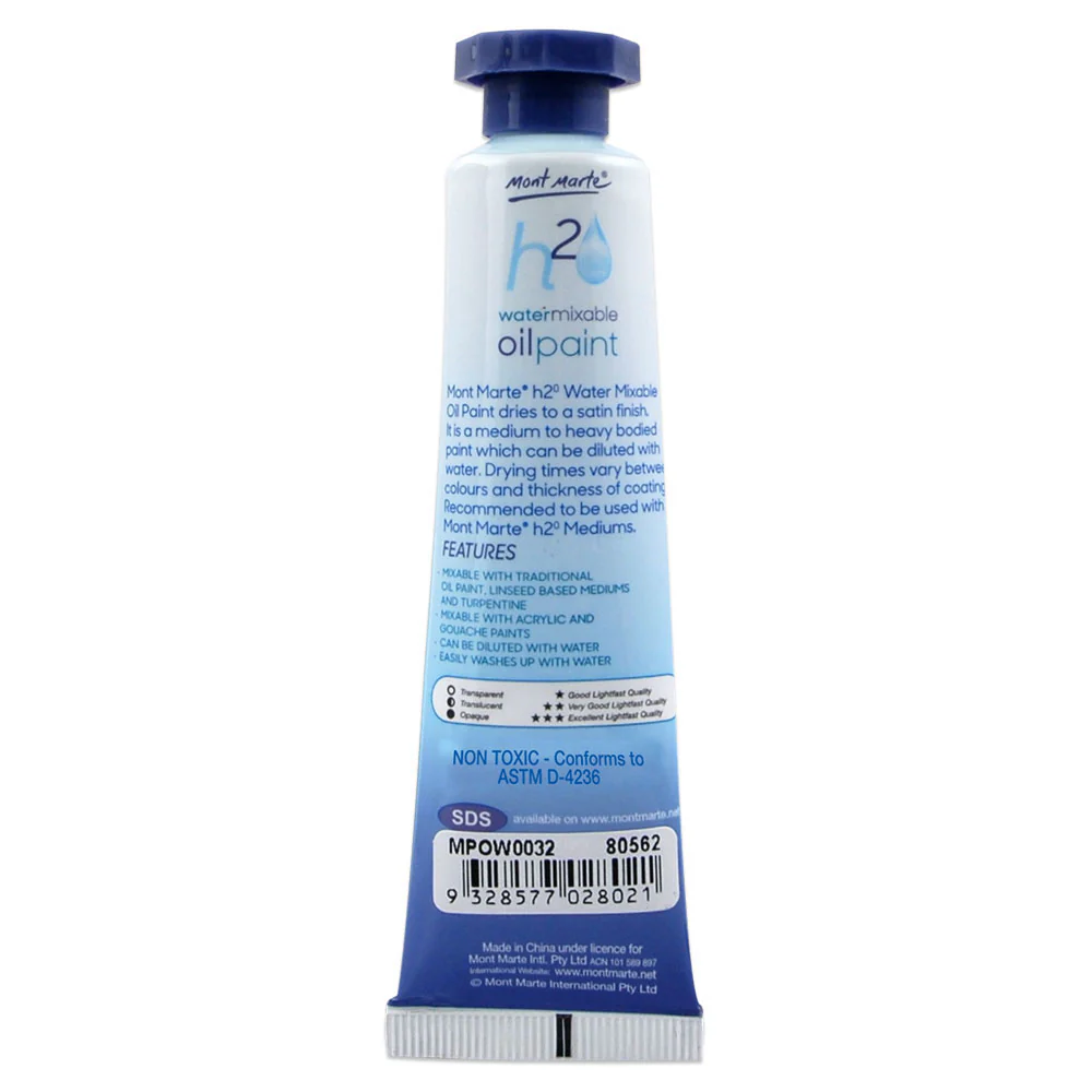Water Mixable Oil Paint 37ml - Sap Green - Image 2