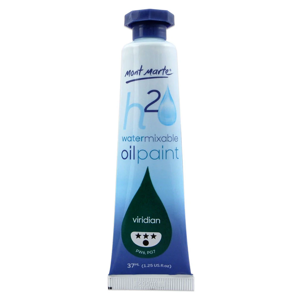 Water Mixable Oil Paint 37ml - Viridian