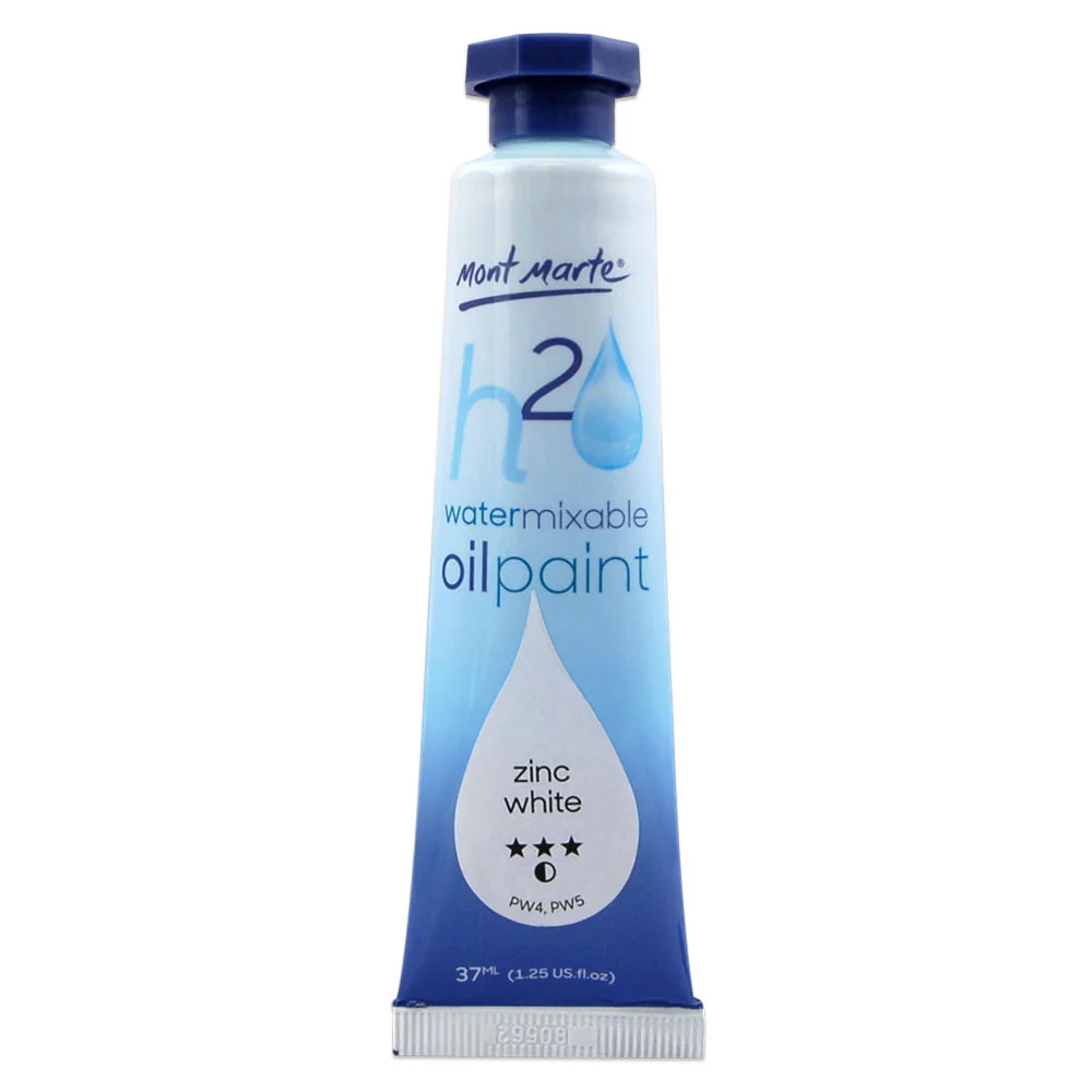 Water Mixable Oil Paint 37ml - Zinc White
