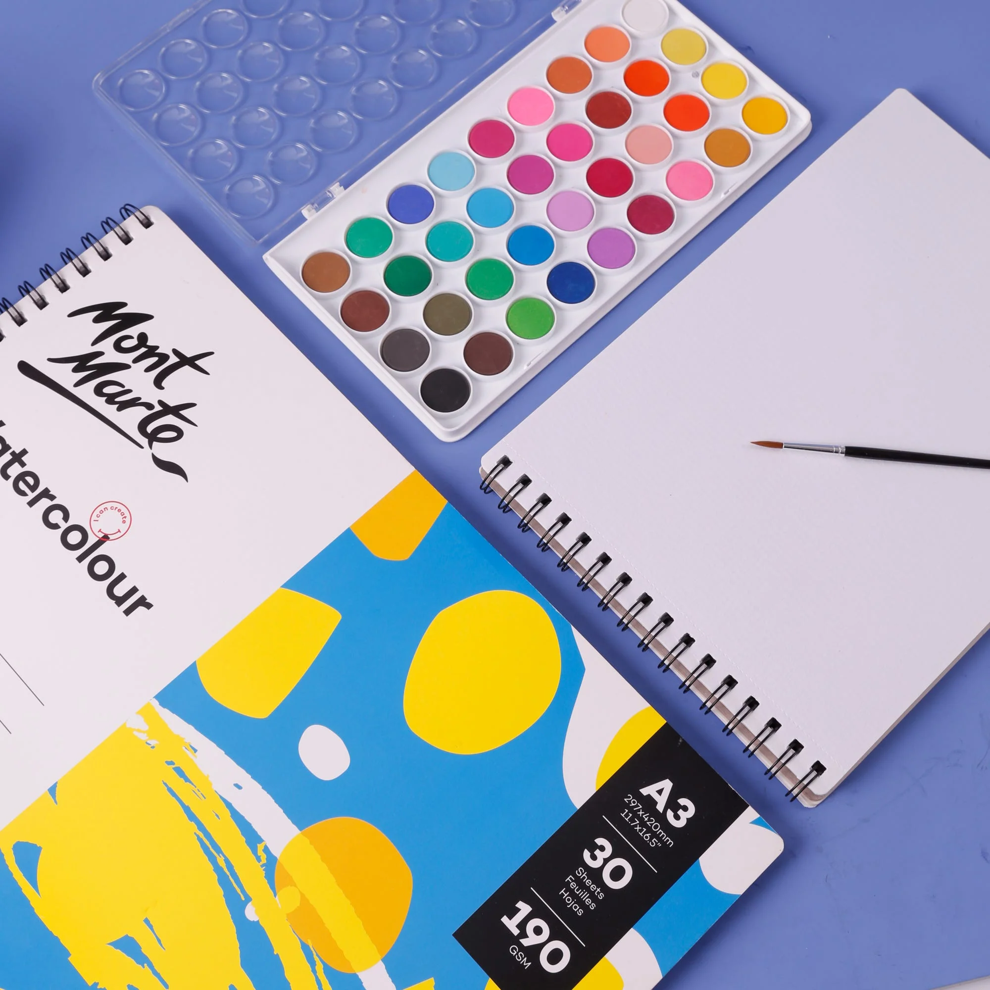 Watercolour Book Discovery A3 (11.7 x 16.5in) 30 Sheets 190gsm - Image 4