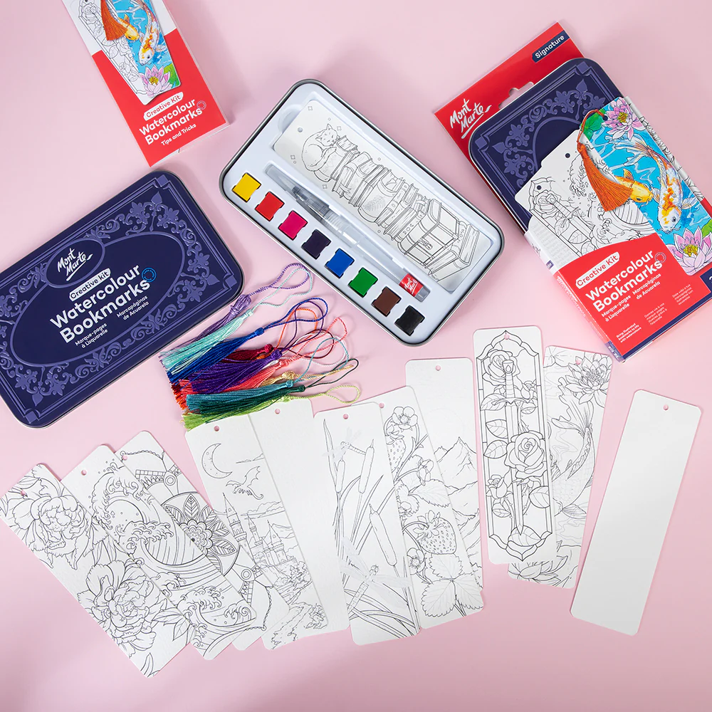 Watercolour Bookmark Set Signature 33pc - Image 4