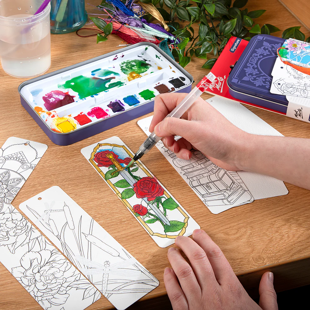 Watercolour Bookmark Set Signature 33pc - Image 7