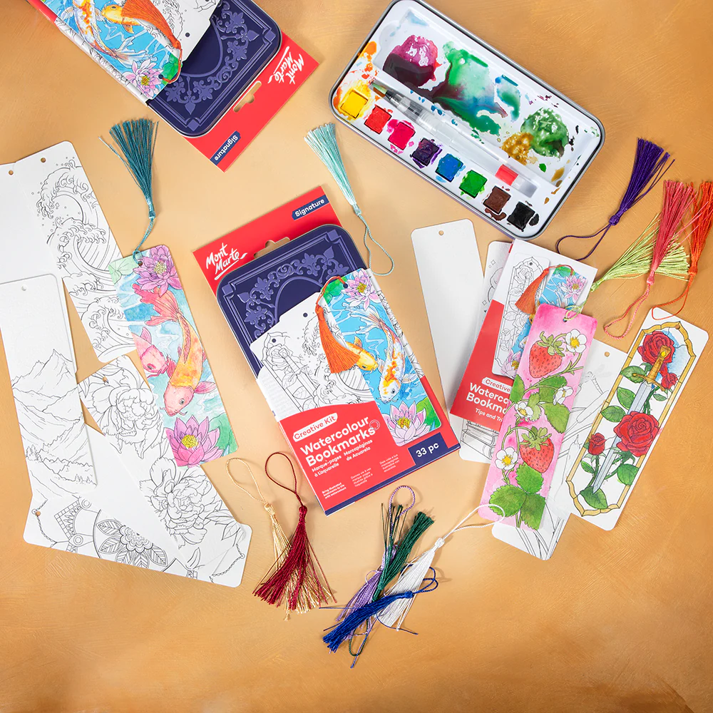 Watercolour Bookmark Set Signature 33pc - Image 8