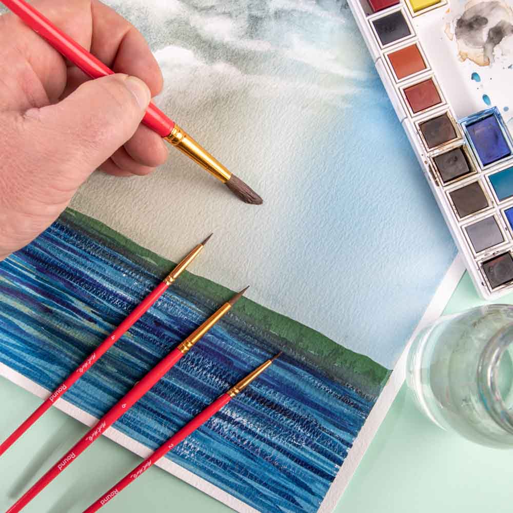 Watercolour Brushes Signature 4pc - Image 5
