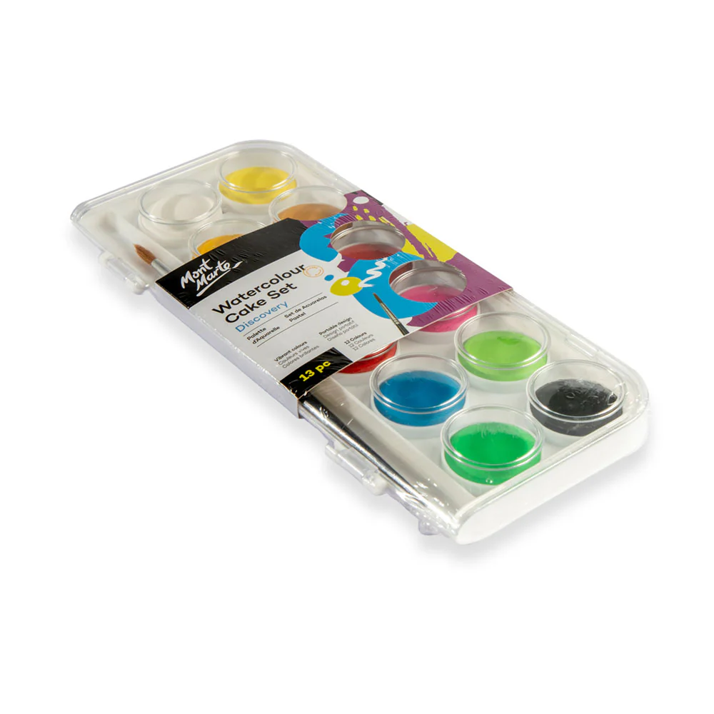Watercolour Cake Set Discovery 13pc - Image 4
