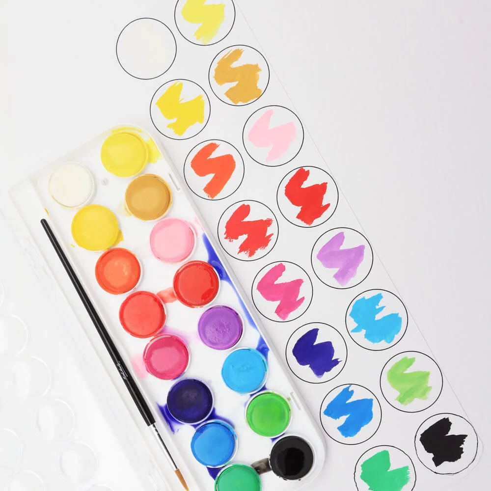 Watercolour Cake Set Discovery 17pc - Image 8