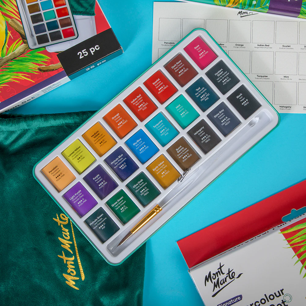 Watercolour Full Pan Set Signature 25pc - Image 7