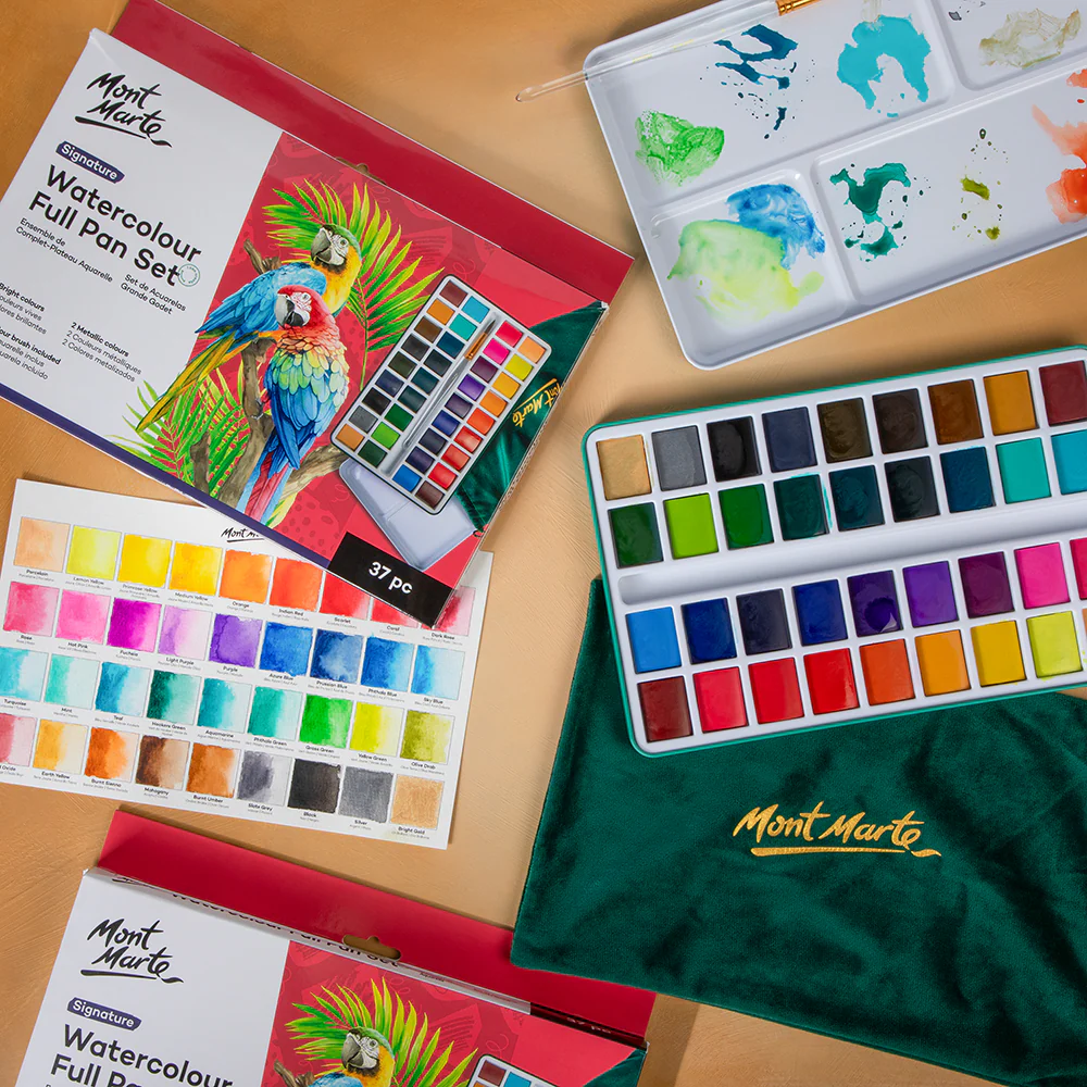 Watercolour Full Pan Set Signature 37pc - Image 13