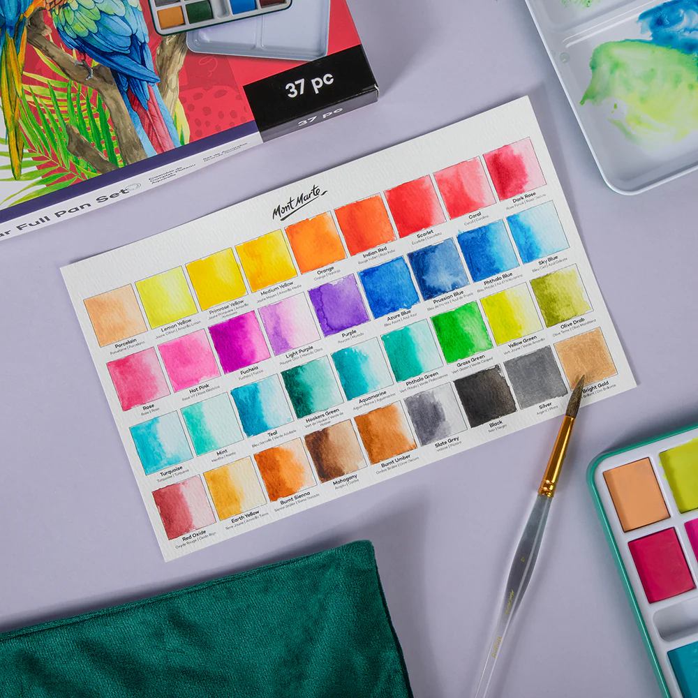 Watercolour Full Pan Set Signature 37pc - Image 5