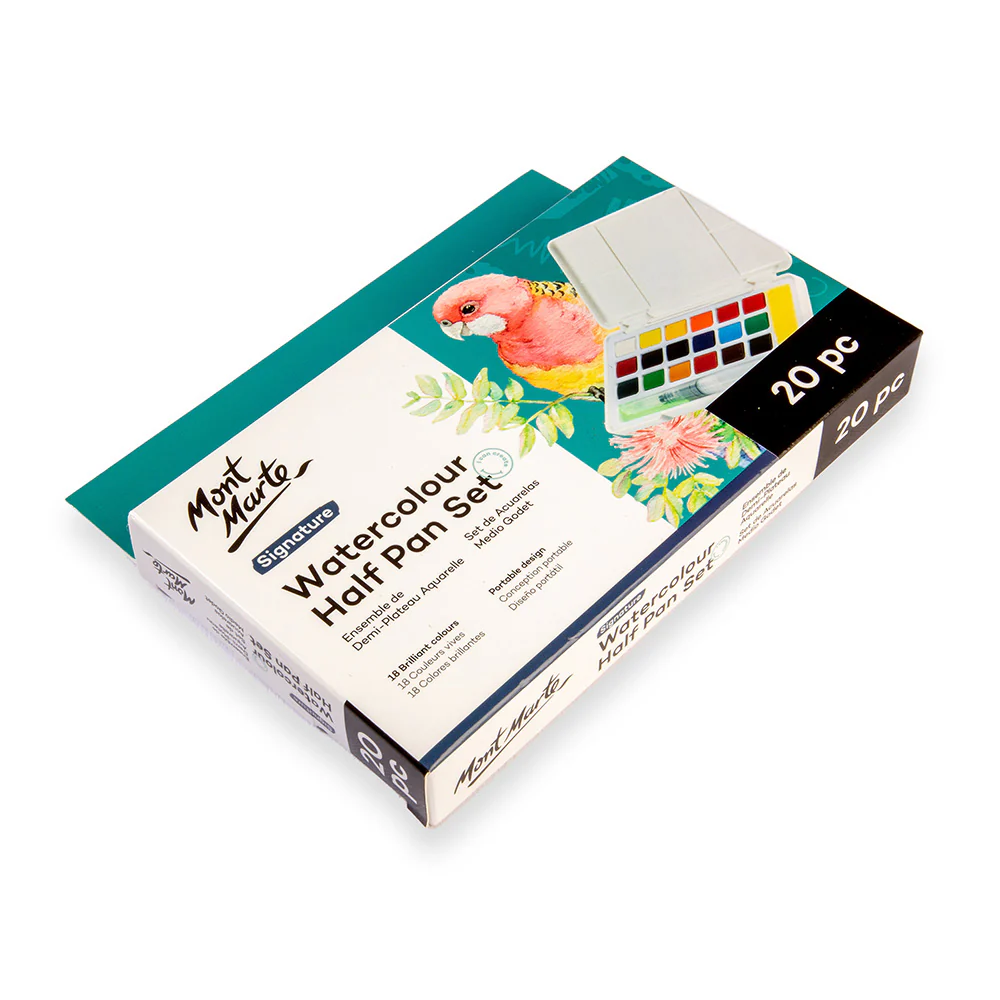 Watercolour Half Pan Set Signature 20pc - Image 3