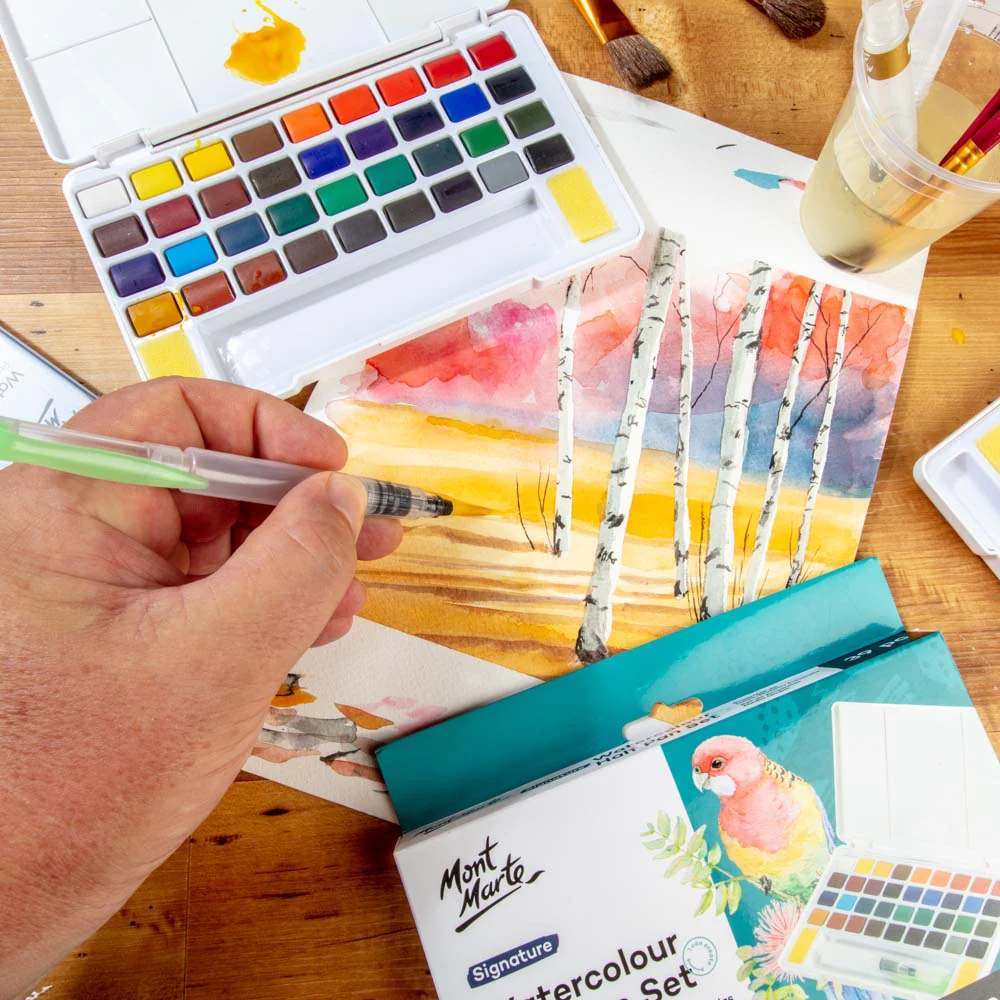 Watercolour Half Pan Set Signature 39pc - Image 7