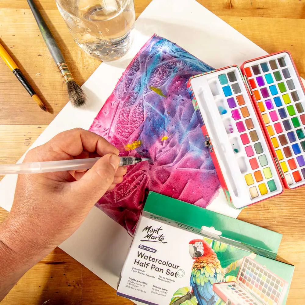 Watercolour Half Pan Set Signature 73pc - Image 7