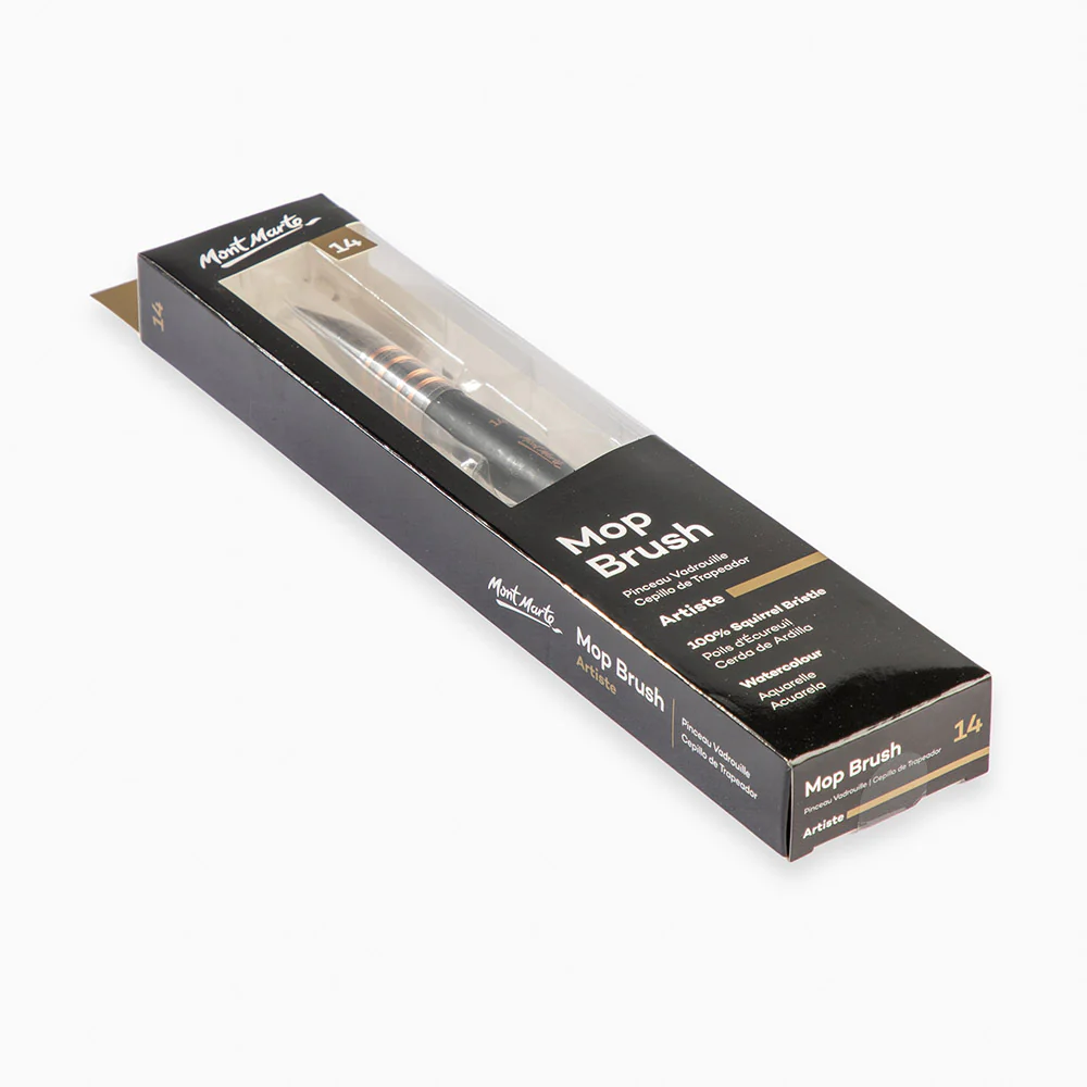 Watercolour Mop Brush Artiste 14 - Image 3