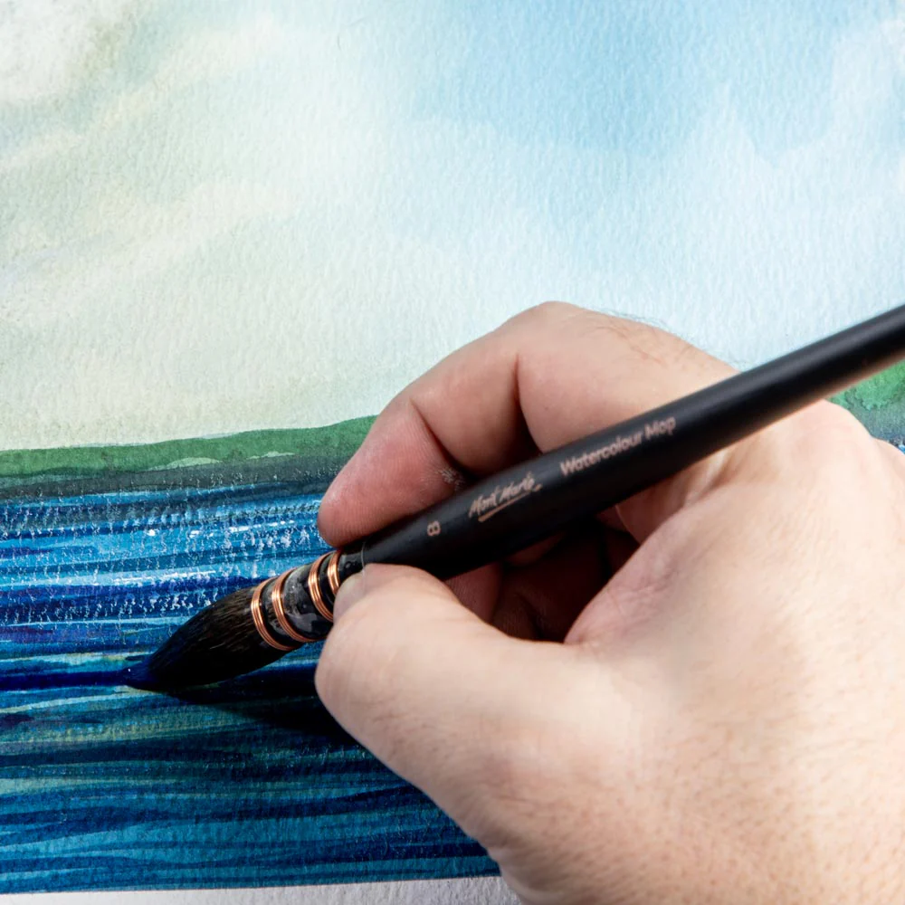 Watercolour Mop Brush Artiste 8 - Image 6