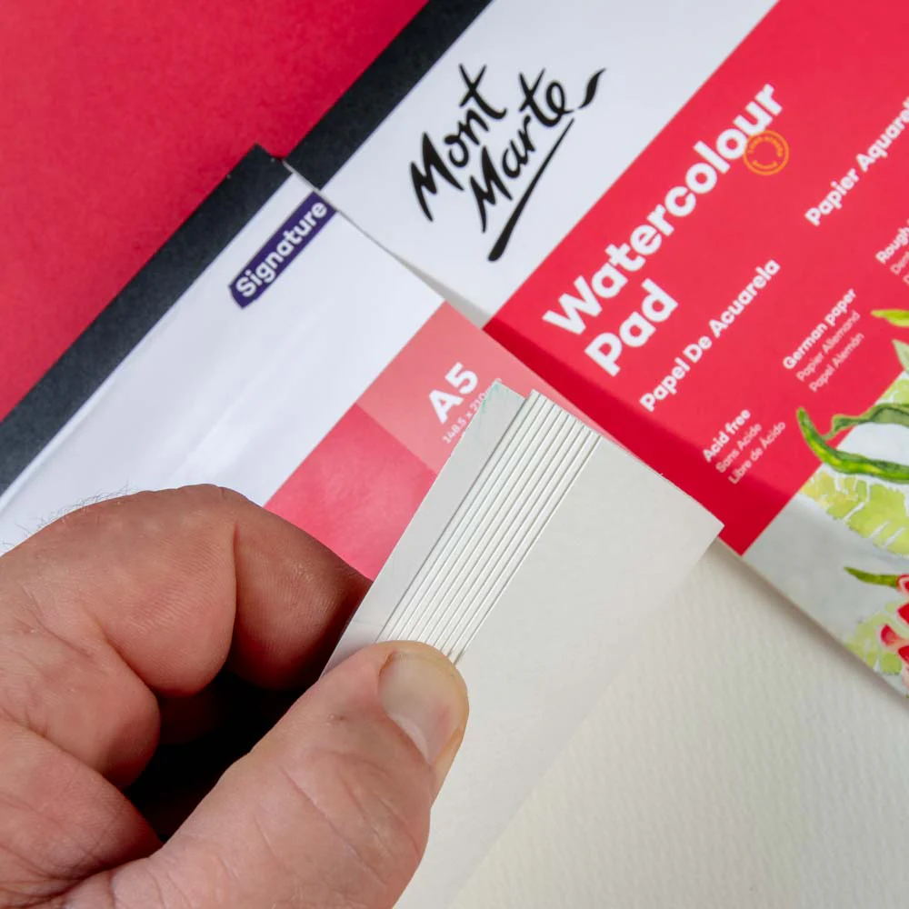 Watercolour Pad German Paper Signature A3 300gsm 12 Sheet - Image 4