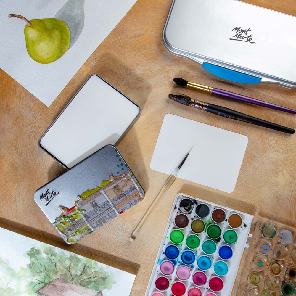 Watercolour Postcards Premium 300gsm 24 Cards 15.2 x 10.2cm (6 x 4in) - Image 9