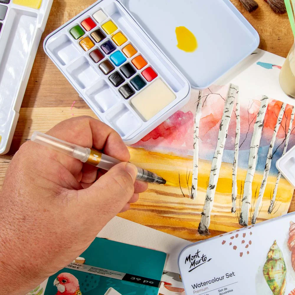 Watercolour Set Premium 21pc - Image 7